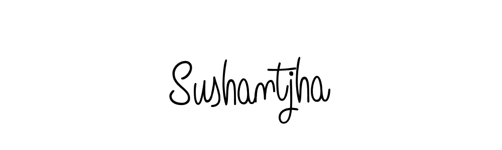 How to make Sushantjha signature? Angelique-Rose-font-FFP is a professional autograph style. Create handwritten signature for Sushantjha name. Sushantjha signature style 5 images and pictures png