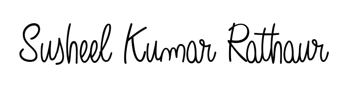 Make a short Susheel Kumar Rathaur signature style. Manage your documents anywhere anytime using Angelique-Rose-font-FFP. Create and add eSignatures, submit forms, share and send files easily. Susheel Kumar Rathaur signature style 5 images and pictures png