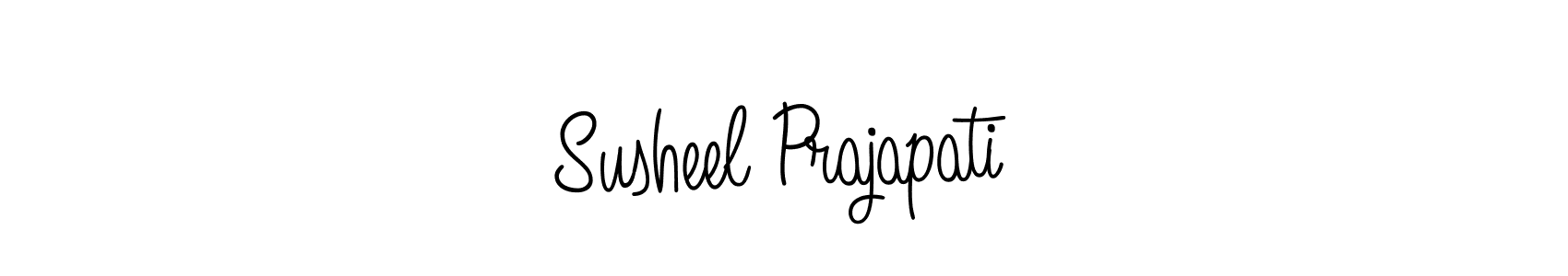 Here are the top 10 professional signature styles for the name Susheel Prajapati. These are the best autograph styles you can use for your name. Susheel Prajapati signature style 5 images and pictures png
