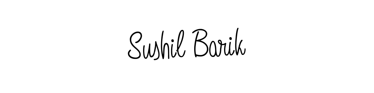 Best and Professional Signature Style for Sushil Barik. Angelique-Rose-font-FFP Best Signature Style Collection. Sushil Barik signature style 5 images and pictures png