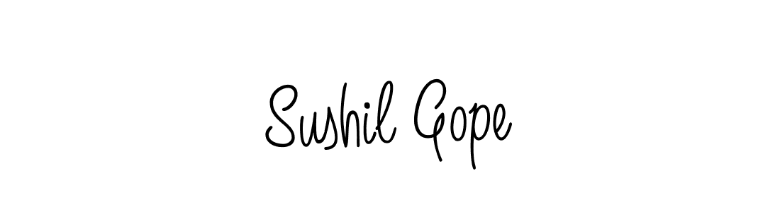 Also You can easily find your signature by using the search form. We will create Sushil Gope name handwritten signature images for you free of cost using Angelique-Rose-font-FFP sign style. Sushil Gope signature style 5 images and pictures png