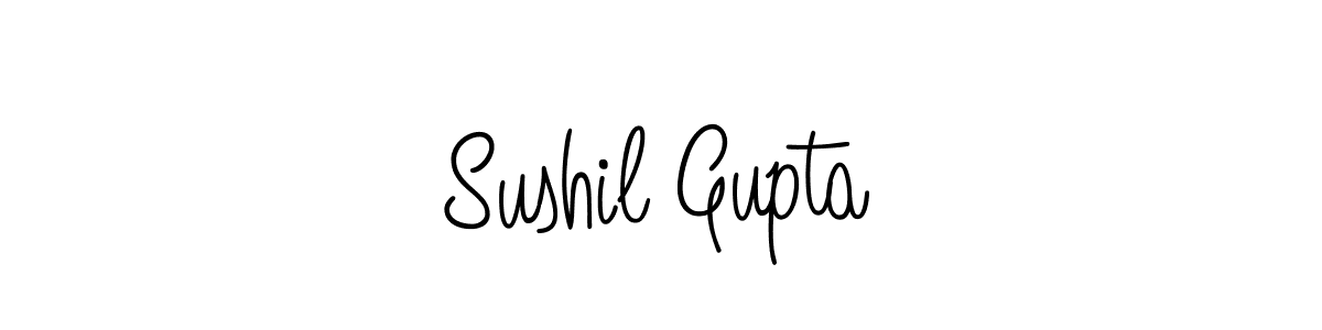 Angelique-Rose-font-FFP is a professional signature style that is perfect for those who want to add a touch of class to their signature. It is also a great choice for those who want to make their signature more unique. Get Sushil Gupta name to fancy signature for free. Sushil Gupta signature style 5 images and pictures png