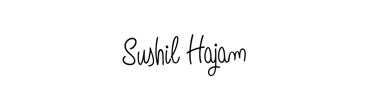Similarly Angelique-Rose-font-FFP is the best handwritten signature design. Signature creator online .You can use it as an online autograph creator for name Sushil Hajam. Sushil Hajam signature style 5 images and pictures png