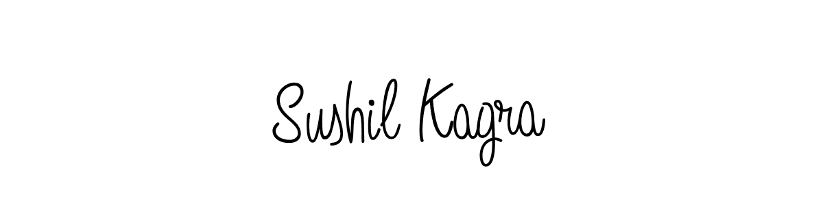 Also we have Sushil Kagra name is the best signature style. Create professional handwritten signature collection using Angelique-Rose-font-FFP autograph style. Sushil Kagra signature style 5 images and pictures png