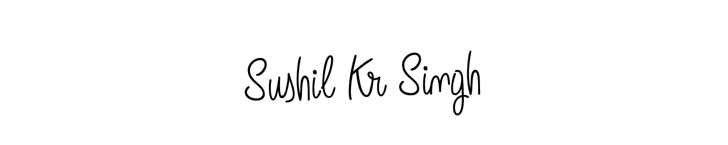 This is the best signature style for the Sushil Kr Singh name. Also you like these signature font (Angelique-Rose-font-FFP). Mix name signature. Sushil Kr Singh signature style 5 images and pictures png