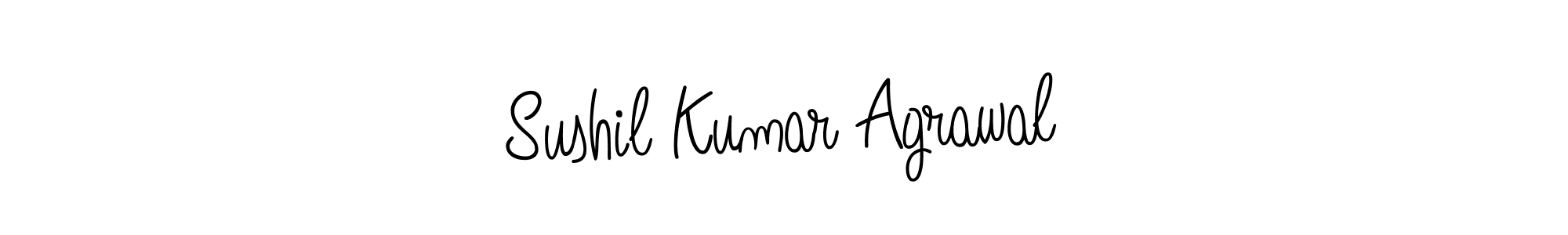 Make a short Sushil Kumar Agrawal signature style. Manage your documents anywhere anytime using Angelique-Rose-font-FFP. Create and add eSignatures, submit forms, share and send files easily. Sushil Kumar Agrawal signature style 5 images and pictures png