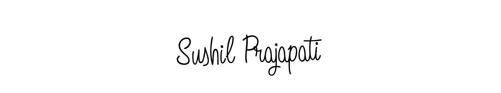 It looks lik you need a new signature style for name Sushil Prajapati. Design unique handwritten (Angelique-Rose-font-FFP) signature with our free signature maker in just a few clicks. Sushil Prajapati signature style 5 images and pictures png