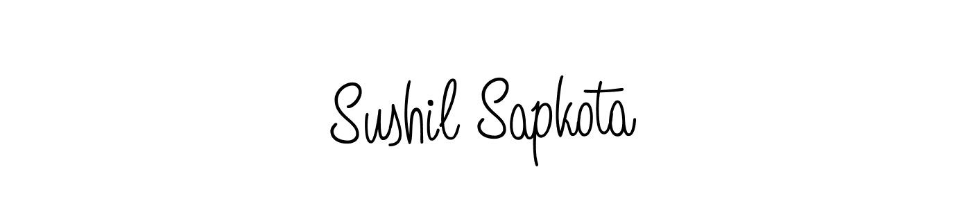 How to Draw Sushil Sapkota signature style? Angelique-Rose-font-FFP is a latest design signature styles for name Sushil Sapkota. Sushil Sapkota signature style 5 images and pictures png