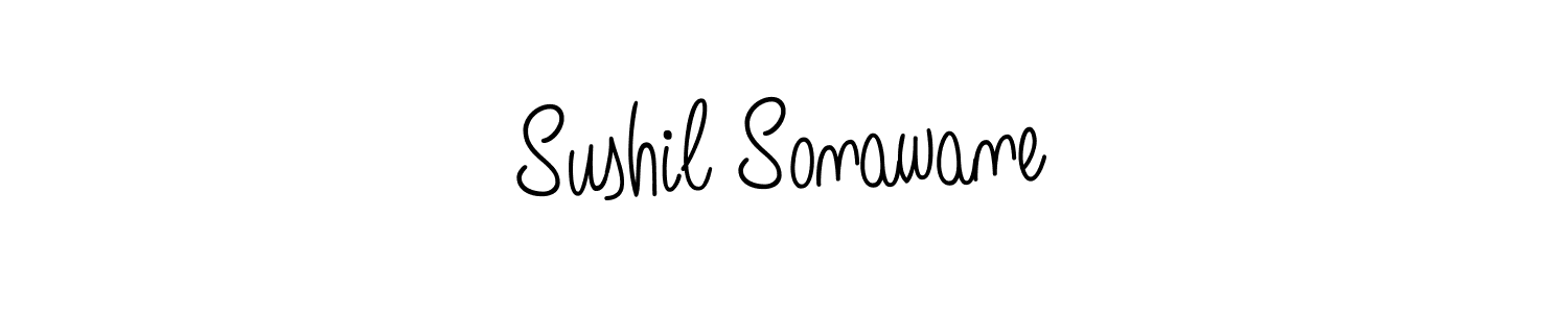 You can use this online signature creator to create a handwritten signature for the name Sushil Sonawane. This is the best online autograph maker. Sushil Sonawane signature style 5 images and pictures png