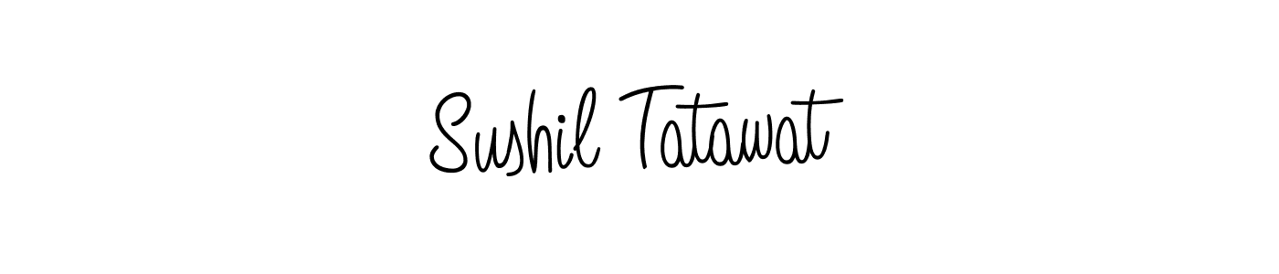 Here are the top 10 professional signature styles for the name Sushil Tatawat. These are the best autograph styles you can use for your name. Sushil Tatawat signature style 5 images and pictures png