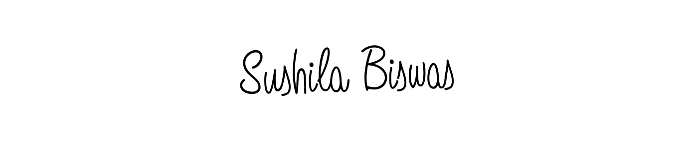 You can use this online signature creator to create a handwritten signature for the name Sushila Biswas. This is the best online autograph maker. Sushila Biswas signature style 5 images and pictures png