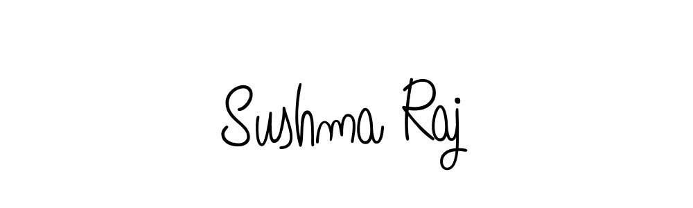 The best way (Angelique-Rose-font-FFP) to make a short signature is to pick only two or three words in your name. The name Sushma Raj include a total of six letters. For converting this name. Sushma Raj signature style 5 images and pictures png