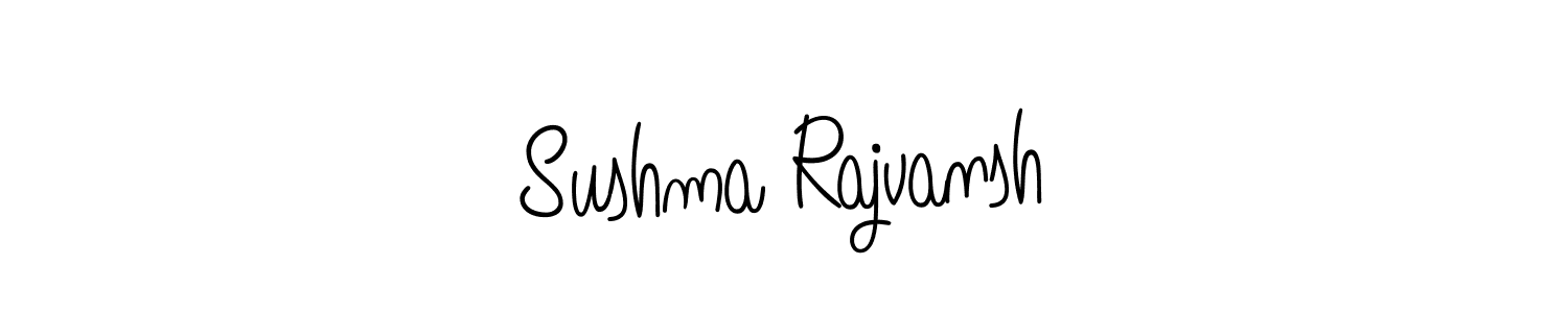 Create a beautiful signature design for name Sushma Rajvansh. With this signature (Angelique-Rose-font-FFP) fonts, you can make a handwritten signature for free. Sushma Rajvansh signature style 5 images and pictures png