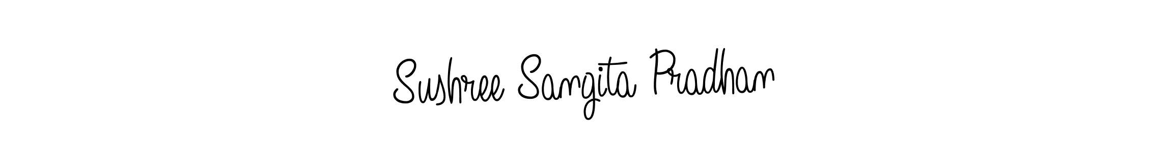 Make a beautiful signature design for name Sushree Sangita Pradhan. Use this online signature maker to create a handwritten signature for free. Sushree Sangita Pradhan signature style 5 images and pictures png