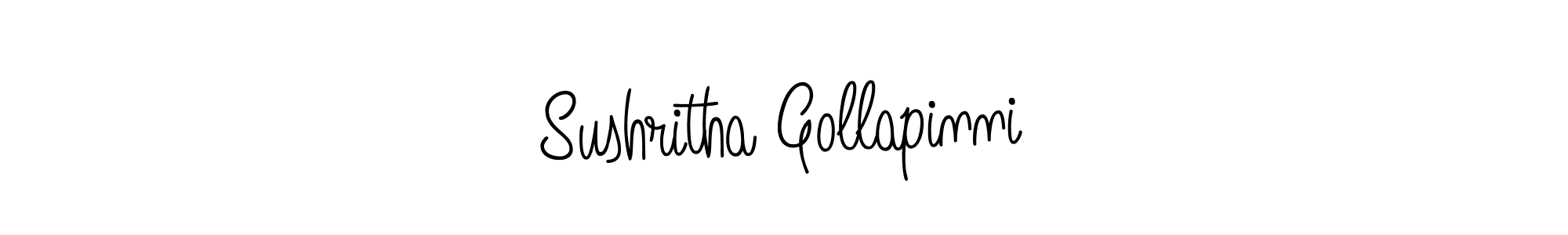 if you are searching for the best signature style for your name Sushritha Gollapinni. so please give up your signature search. here we have designed multiple signature styles  using Angelique-Rose-font-FFP. Sushritha Gollapinni signature style 5 images and pictures png