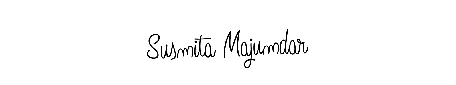Susmita Majumdar stylish signature style. Best Handwritten Sign (Angelique-Rose-font-FFP) for my name. Handwritten Signature Collection Ideas for my name Susmita Majumdar. Susmita Majumdar signature style 5 images and pictures png