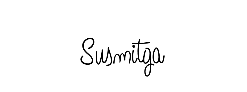 Design your own signature with our free online signature maker. With this signature software, you can create a handwritten (Angelique-Rose-font-FFP) signature for name Susmitga. Susmitga signature style 5 images and pictures png