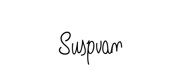 How to make Suspvan name signature. Use Angelique-Rose-font-FFP style for creating short signs online. This is the latest handwritten sign. Suspvan signature style 5 images and pictures png