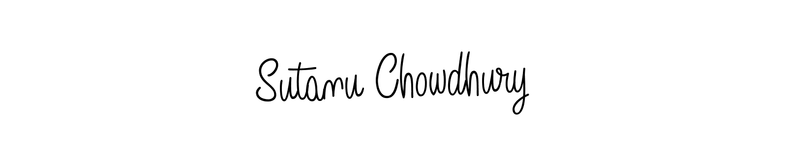 Sutanu Chowdhury stylish signature style. Best Handwritten Sign (Angelique-Rose-font-FFP) for my name. Handwritten Signature Collection Ideas for my name Sutanu Chowdhury. Sutanu Chowdhury signature style 5 images and pictures png