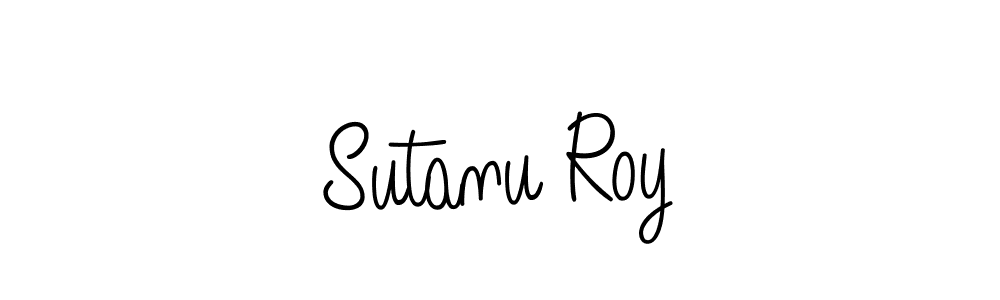 Sutanu Roy stylish signature style. Best Handwritten Sign (Angelique-Rose-font-FFP) for my name. Handwritten Signature Collection Ideas for my name Sutanu Roy. Sutanu Roy signature style 5 images and pictures png