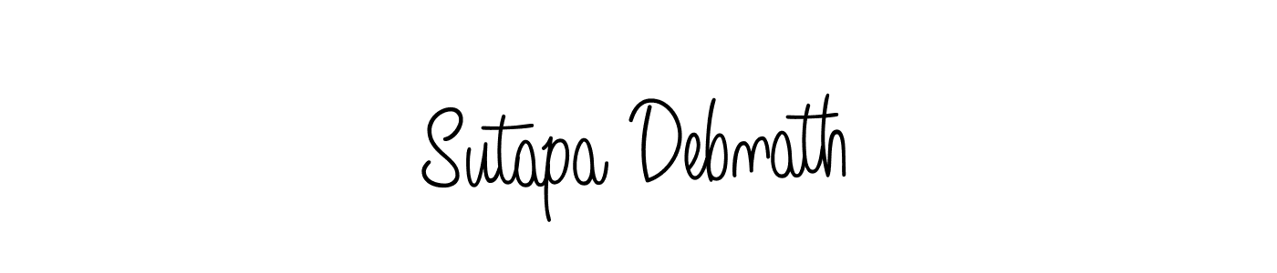 Also we have Sutapa Debnath name is the best signature style. Create professional handwritten signature collection using Angelique-Rose-font-FFP autograph style. Sutapa Debnath signature style 5 images and pictures png