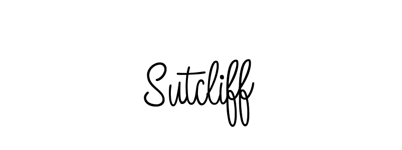 How to Draw Sutcliff signature style? Angelique-Rose-font-FFP is a latest design signature styles for name Sutcliff. Sutcliff signature style 5 images and pictures png