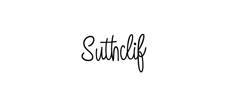 The best way (Angelique-Rose-font-FFP) to make a short signature is to pick only two or three words in your name. The name Suthclif include a total of six letters. For converting this name. Suthclif signature style 5 images and pictures png