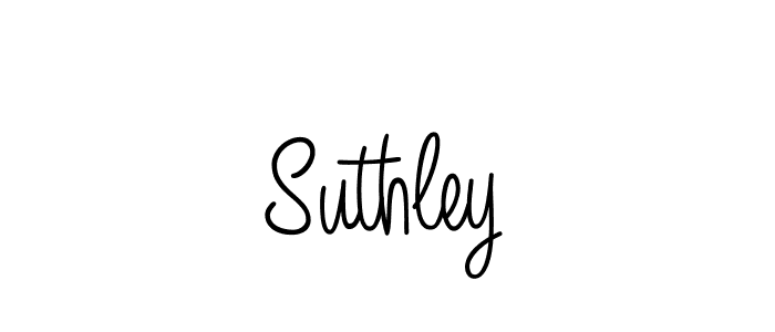The best way (Angelique-Rose-font-FFP) to make a short signature is to pick only two or three words in your name. The name Suthley include a total of six letters. For converting this name. Suthley signature style 5 images and pictures png