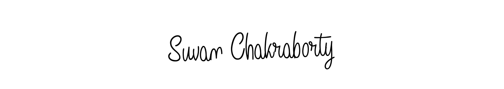 Make a short Suvan Chakraborty signature style. Manage your documents anywhere anytime using Angelique-Rose-font-FFP. Create and add eSignatures, submit forms, share and send files easily. Suvan Chakraborty signature style 5 images and pictures png