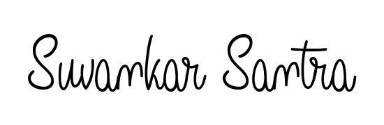 Discover how Suvankar Santra looks in an executive cursive font (Angelique-Rose-font-FFP). Perfect for legal documents, invoices, and certificates. Suvankar Santra signature style 5 images and pictures png