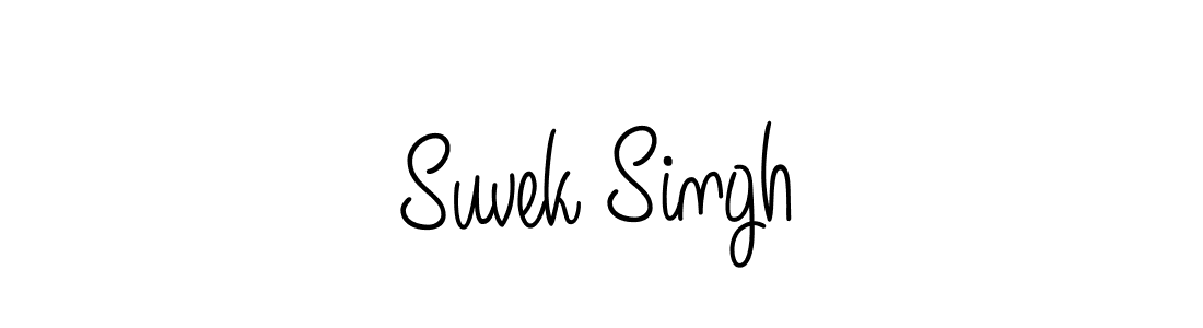 Similarly Angelique-Rose-font-FFP is the best handwritten signature design. Signature creator online .You can use it as an online autograph creator for name Suvek Singh. Suvek Singh signature style 5 images and pictures png