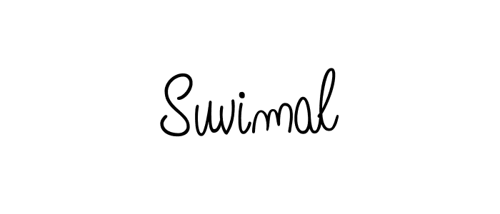 if you are searching for the best signature style for your name Suvimal. so please give up your signature search. here we have designed multiple signature styles  using Angelique-Rose-font-FFP. Suvimal signature style 5 images and pictures png