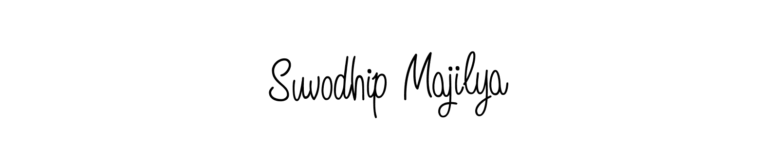 It looks lik you need a new signature style for name Suvodhip Majilya. Design unique handwritten (Angelique-Rose-font-FFP) signature with our free signature maker in just a few clicks. Suvodhip Majilya signature style 5 images and pictures png