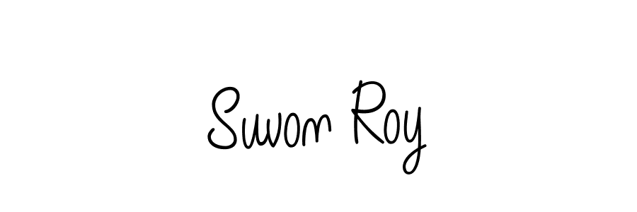Also we have Suvon Roy name is the best signature style. Create professional handwritten signature collection using Angelique-Rose-font-FFP autograph style. Suvon Roy signature style 5 images and pictures png