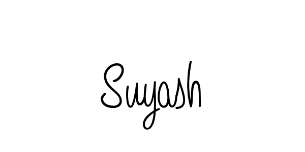 Best and Professional Signature Style for Suyash. Angelique-Rose-font-FFP Best Signature Style Collection. Suyash signature style 5 images and pictures png