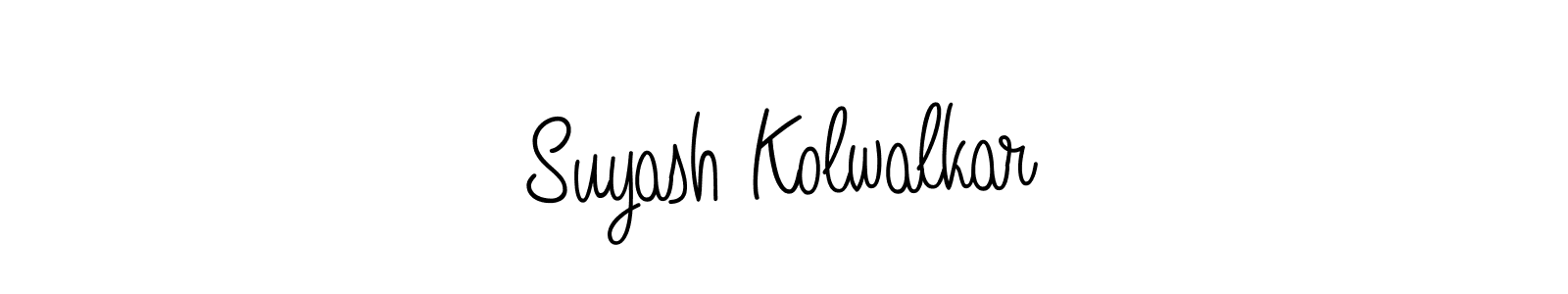Here are the top 10 professional signature styles for the name Suyash Kolwalkar. These are the best autograph styles you can use for your name. Suyash Kolwalkar signature style 5 images and pictures png