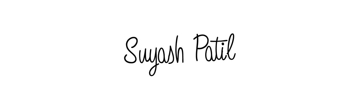 if you are searching for the best signature style for your name Suyash Patil. so please give up your signature search. here we have designed multiple signature styles  using Angelique-Rose-font-FFP. Suyash Patil signature style 5 images and pictures png