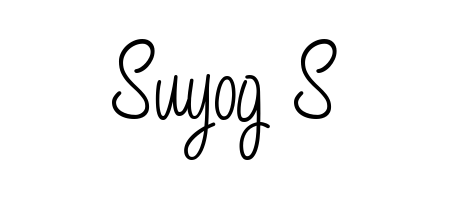 Discover how Suyog S looks in an executive cursive font (Angelique-Rose-font-FFP). Perfect for legal documents, invoices, and certificates. Suyog S signature style 5 images and pictures png