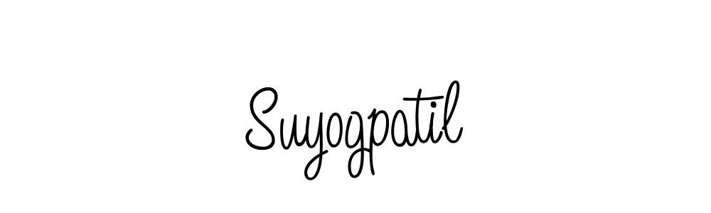 You can use this online signature creator to create a handwritten signature for the name Suyogpatil. This is the best online autograph maker. Suyogpatil signature style 5 images and pictures png