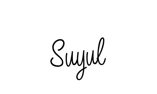 Similarly Angelique-Rose-font-FFP is the best handwritten signature design. Signature creator online .You can use it as an online autograph creator for name Suyul. Suyul signature style 5 images and pictures png