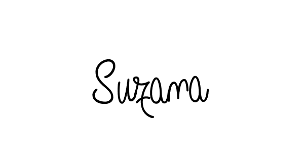 The best way (Angelique-Rose-font-FFP) to make a short signature is to pick only two or three words in your name. The name Suzana include a total of six letters. For converting this name. Suzana signature style 5 images and pictures png
