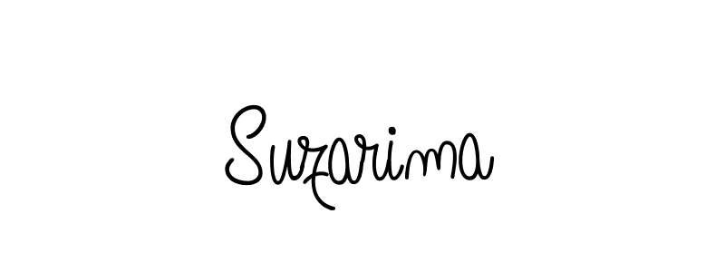 The best way (Angelique-Rose-font-FFP) to make a short signature is to pick only two or three words in your name. The name Suzarima include a total of six letters. For converting this name. Suzarima signature style 5 images and pictures png