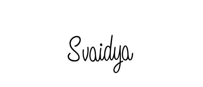 It looks lik you need a new signature style for name Svaidya. Design unique handwritten (Angelique-Rose-font-FFP) signature with our free signature maker in just a few clicks. Svaidya signature style 5 images and pictures png