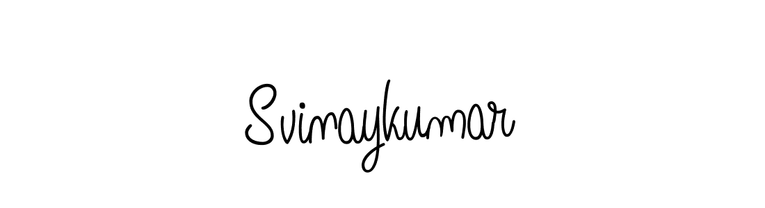 Once you've used our free online signature maker to create your best signature Angelique-Rose-font-FFP style, it's time to enjoy all of the benefits that Svinaykumar name signing documents. Svinaykumar signature style 5 images and pictures png