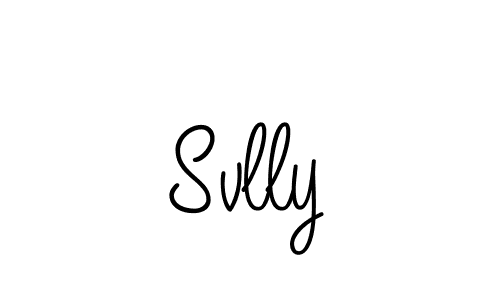 Once you've used our free online signature maker to create your best signature Angelique-Rose-font-FFP style, it's time to enjoy all of the benefits that Svlly name signing documents. Svlly signature style 5 images and pictures png