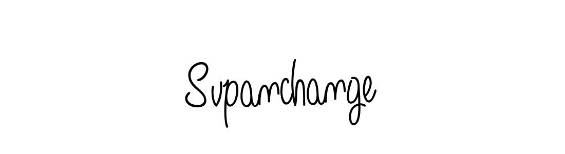 Use a signature maker to create a handwritten signature online. With this signature software, you can design (Angelique-Rose-font-FFP) your own signature for name Svpanchange. Svpanchange signature style 5 images and pictures png