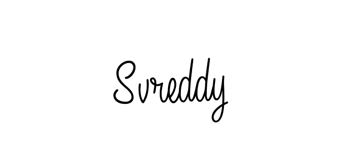 The best way (Angelique-Rose-font-FFP) to make a short signature is to pick only two or three words in your name. The name Svreddy include a total of six letters. For converting this name. Svreddy signature style 5 images and pictures png
