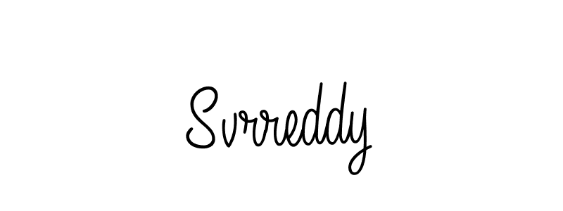 How to make Svrreddy signature? Angelique-Rose-font-FFP is a professional autograph style. Create handwritten signature for Svrreddy name. Svrreddy signature style 5 images and pictures png