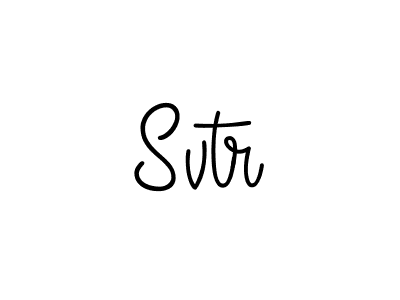 How to make Svtr signature? Angelique-Rose-font-FFP is a professional autograph style. Create handwritten signature for Svtr name. Svtr signature style 5 images and pictures png