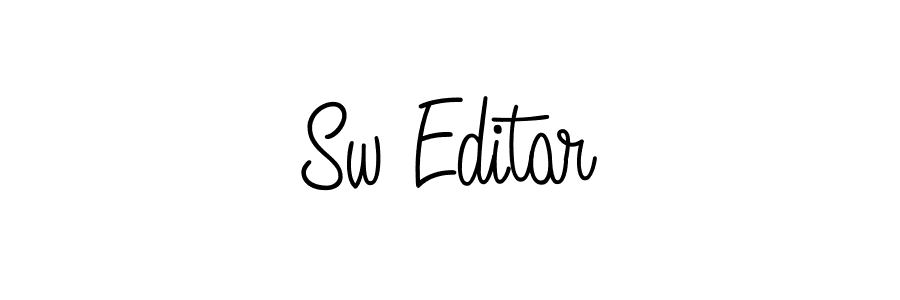 Make a beautiful signature design for name Sw Editar. Use this online signature maker to create a handwritten signature for free. Sw Editar signature style 5 images and pictures png
